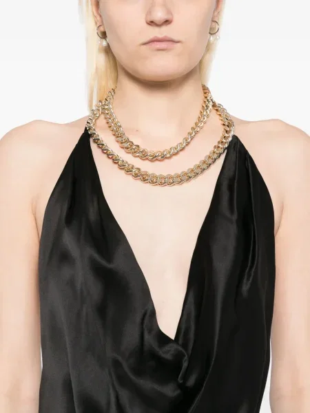 Рокля Michelle Mason оглавник черно