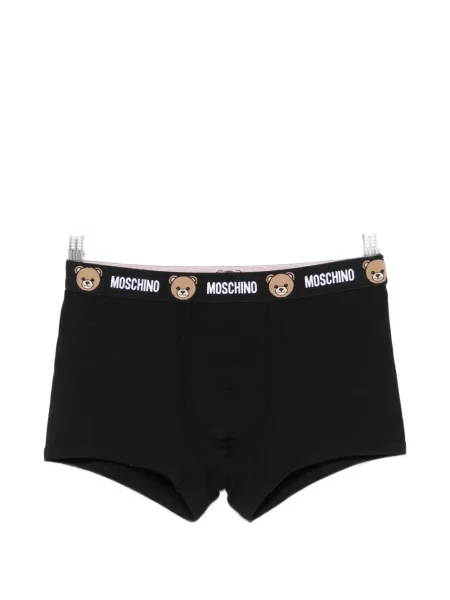 Boxeri Moschino cu autograf negru