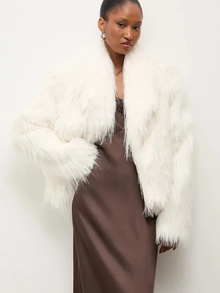 Answear.LAB geaca de tranzitie alb