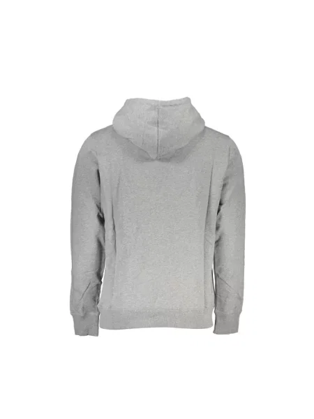 Bluza z kapturem Calvin Klein Jeans szara