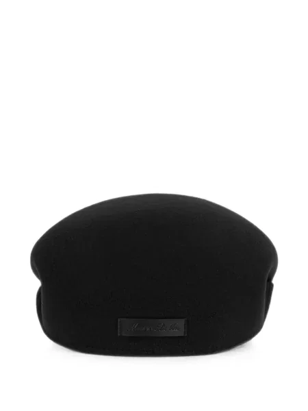 Căciulă Manière De Voir de lână fără toc negru