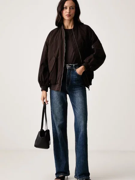 Armani Exchange tricou pentru femei din maro