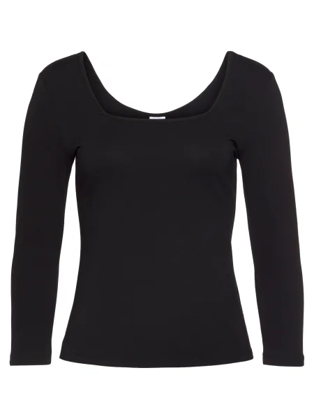 LASCANA Tričko černá