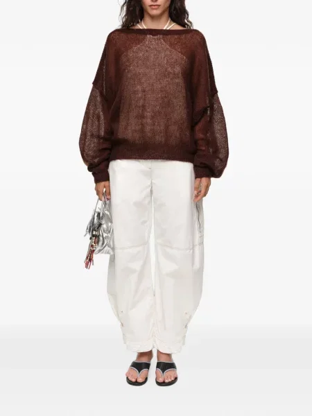 Pulover Bimba Y Lola de mohair maro