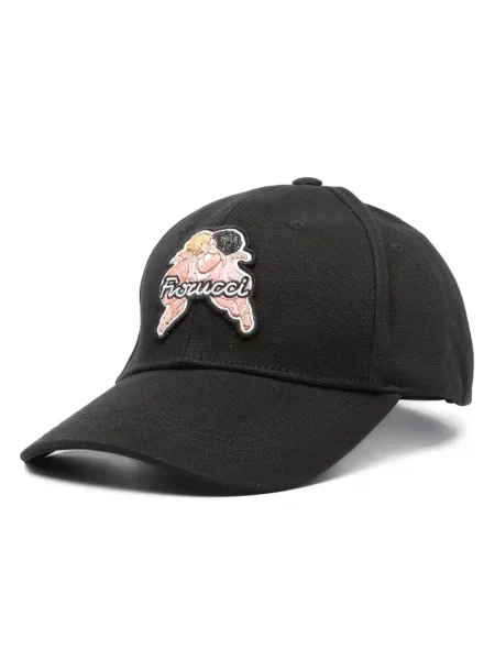 Czapka z daszkiem Fiorucci czarna
