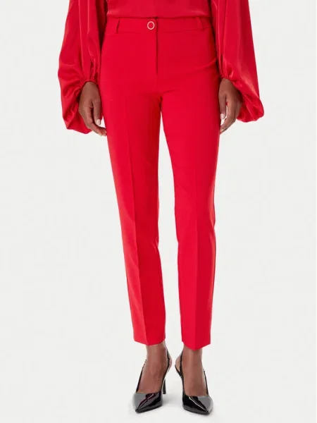 Rinascimento Pantaloni chino Skinny Fit roșu