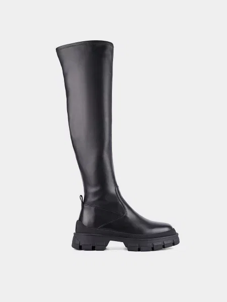 Ботфорты Miraton черные
