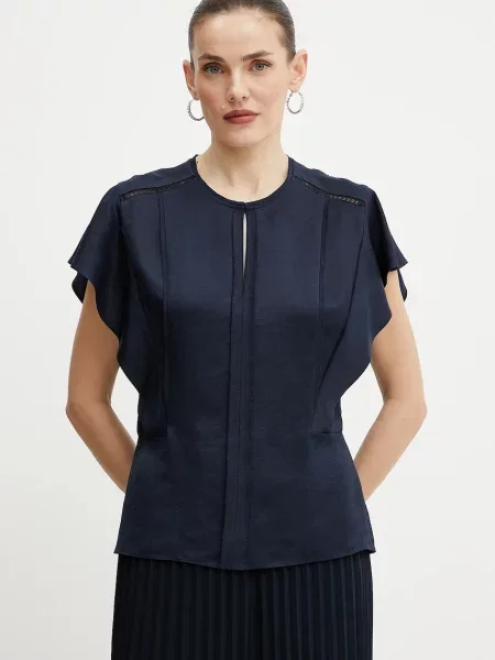 Majica BOSS mornarsko modra