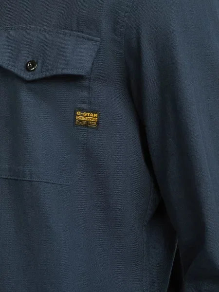 Рубашка G-star Raw синяя
