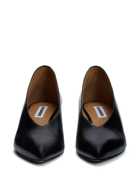Pantofi cu toc Jil Sander negru