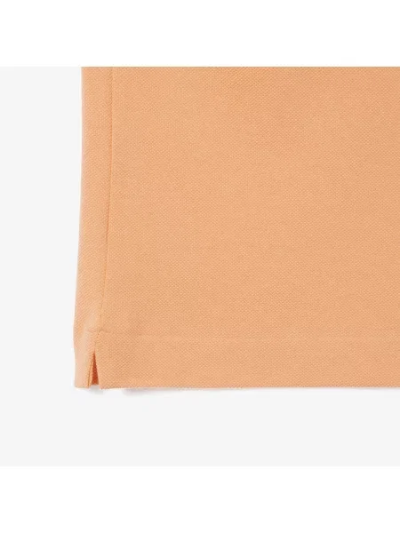 Lacoste Koszulka Polo Oryginał Petit Piqué pomarańczowa