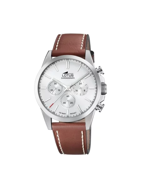 Lotus Analogové hodinky Chronograph Chrono' bílá