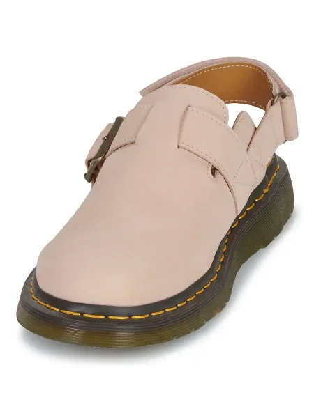 Pantofi Dr. Martens din nubuc roz
