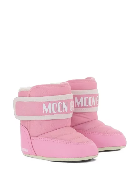Botki dziecięce Moon Boot różowe
