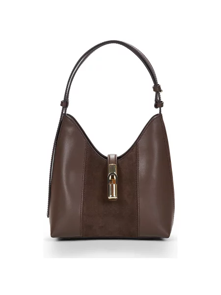 Geanta crossbody Furla din piele maro