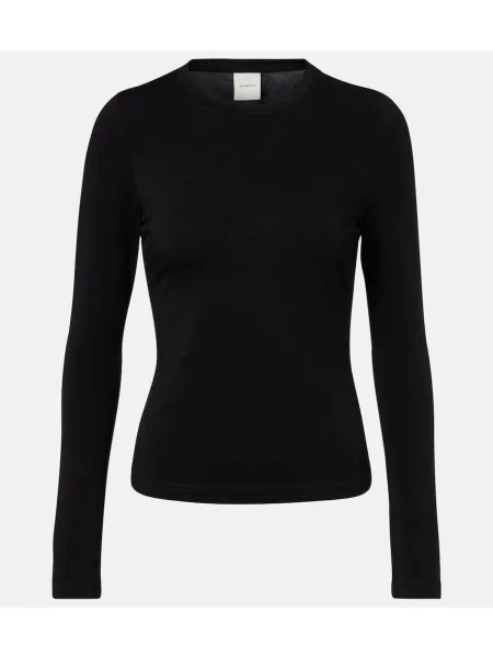 Tricou Varley din jerseu negru