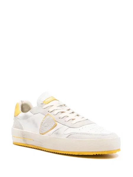 Sneakerși Philippe Model Paris alb