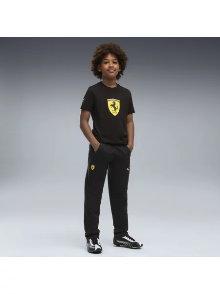 PUMA Młodzieżowe spodnie dresowe Ferrari Akcesoria czarny