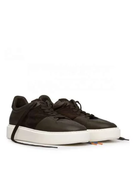 Sneakersy Barracuda zamszowe czarne