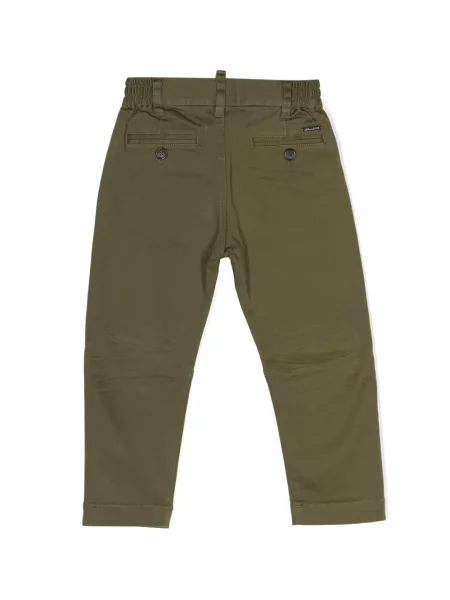 Сhinosy dziecięce Dsquared2 zielone