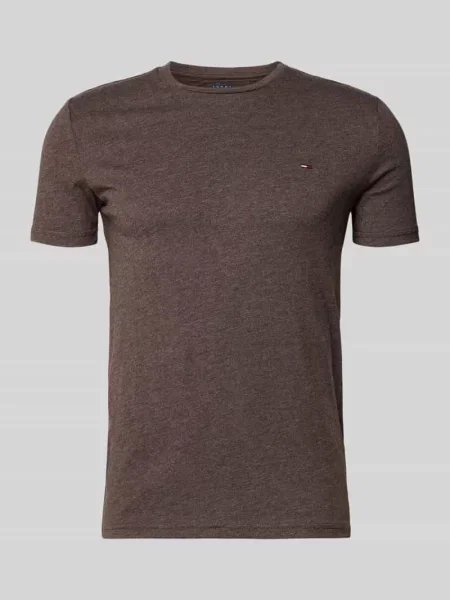 T-shirt o kroju regular fit z mieszanki bawełny Tommy Jeans