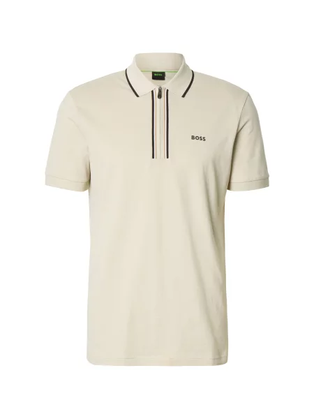 BOSS Tricou funcțional Philix GOC bej / maro cămilă / negru alb
