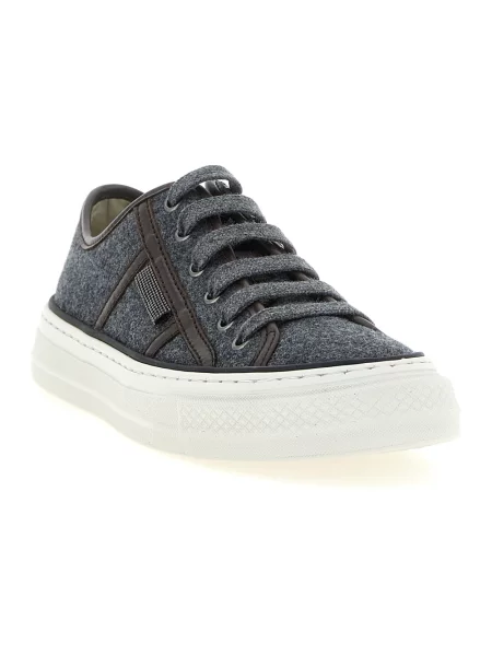 Sneakersy Brunello Cucinelli szare