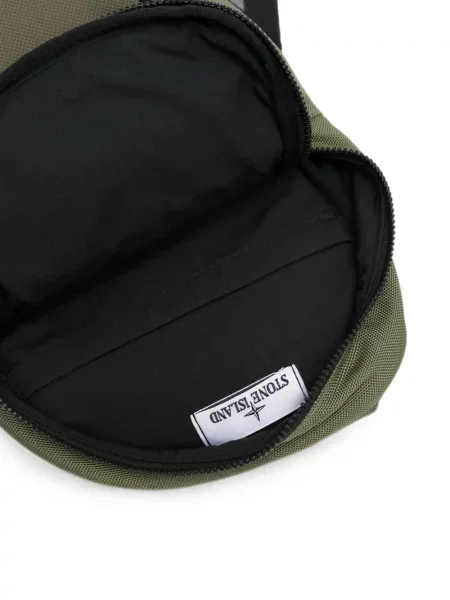 Rucsac Stone Island cu strasuri verde
