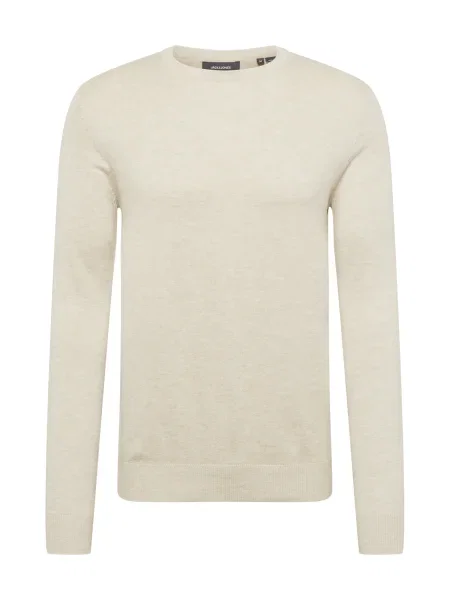 JACK & JONES Pulover JJEmil amestecat bej