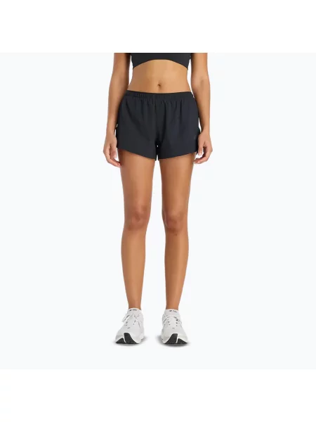 Pantaloni scurți de alergare pentru femei New Balance Run Essentials 3" black negru