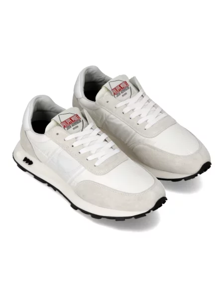 Buty do biegania Philippe Model zamszowe do biegania białe