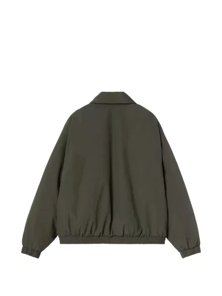 Geacă Carhartt Wip cu autograf verde