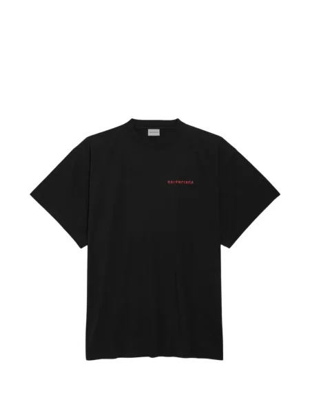 Tricou Balenciaga cu gradient negru