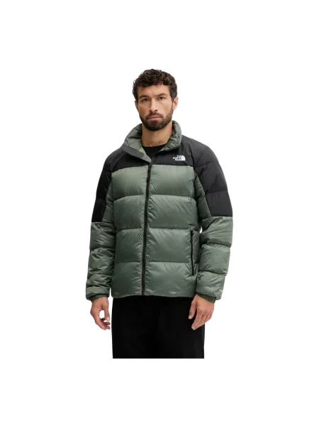 Kurtka puchowa The North Face zielona