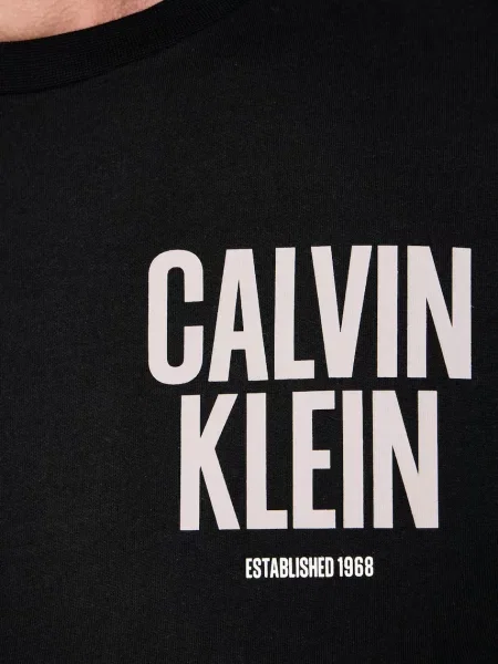 Calvin Klein Jeans тениска мъжка от черно