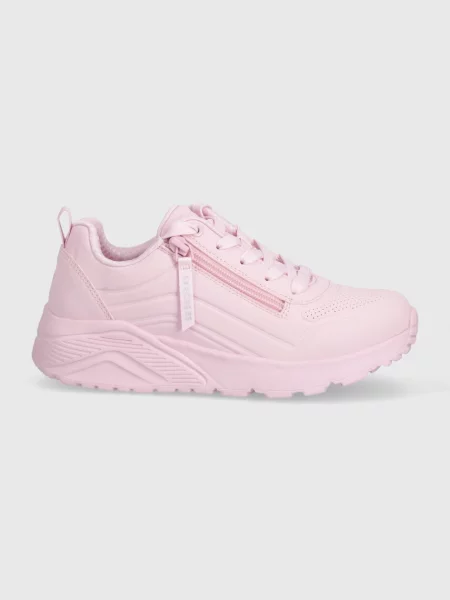 Skechers gyerek sportcipő UNO LITE EASY ZIP rózsaszín