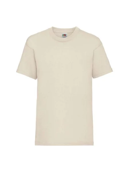 Tricou copii Fruit Of The Loom bej