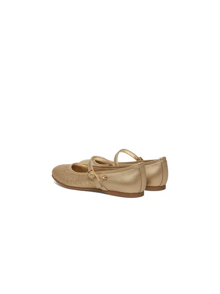 Tommy Hilfiger Balerinke Ballerina S zlatna