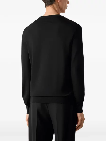 Pulover Zegna de lână negru
