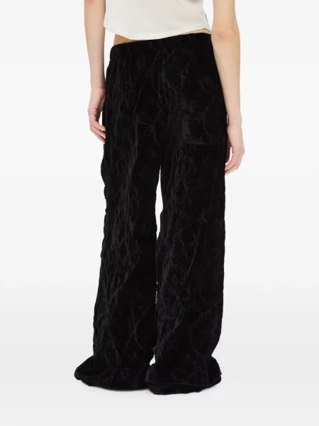 Pantaloni Ann Demeulemeester alergare negru