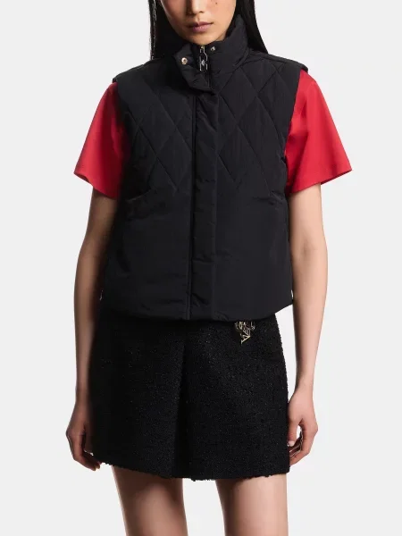 Утеплений жилет Emporio Armani чорний