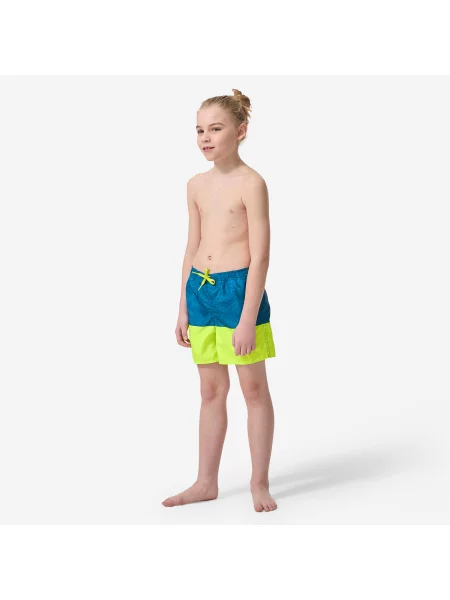 Spodenki surfingowe dla dzieci Decathlon Stories żółte