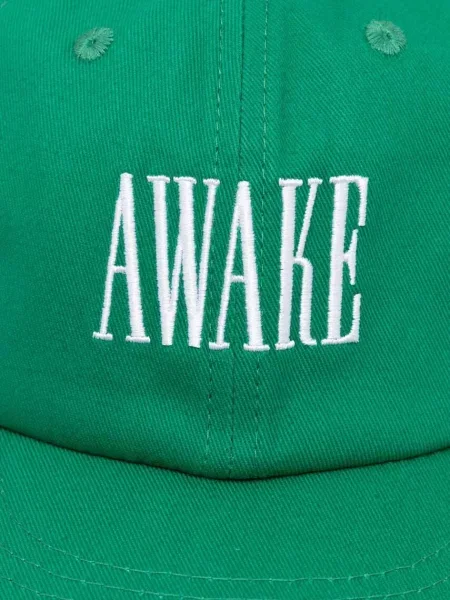 Кепка Awake Ny с аппликацией зеленая