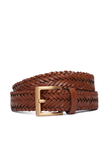 Tommy Hilfiger Diržas Th Soho Braid ruda