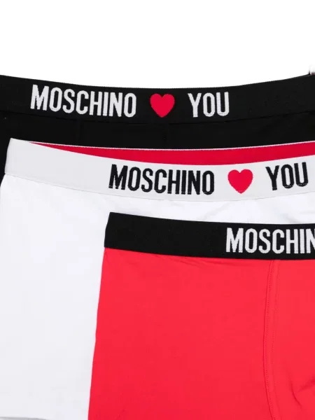 Boxeri Moschino roșu