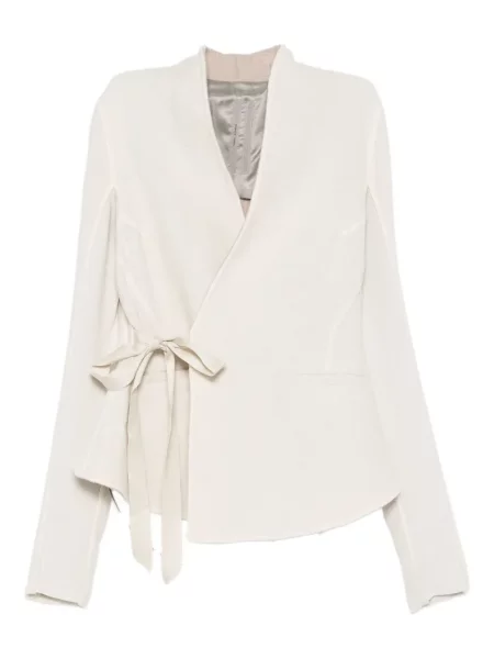 Kardigan Rick Owens kopertowy biały