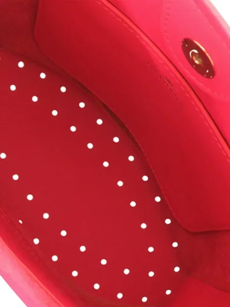 Geanta crossbody Delvaux din piele roșu