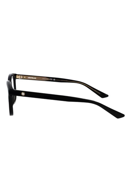Ochelari de soare pătrați Montblanc negru