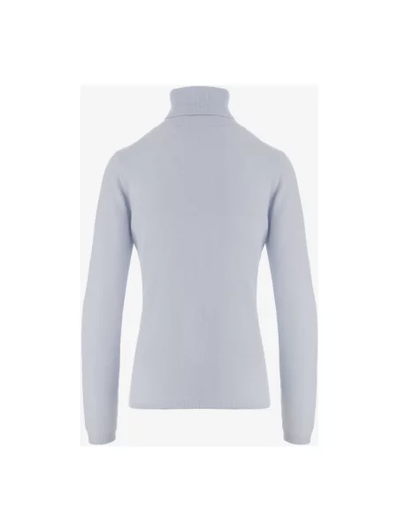 Sweter z golfem Allude niebieski