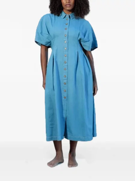 Rochie din denim Soeur Et Frères albastru